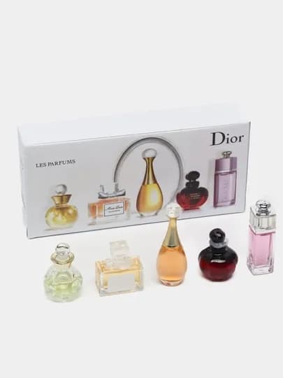 Подарочная коллекция духов Dior Les parfumes для женщин и девочек, 5 в 1 — 2389573-PARFUMES