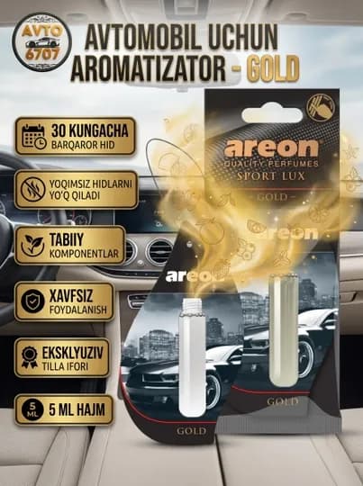 Areon ароматизатор для автомобиля — 30 дней стойкого аромата, натуральные масла — AVTO670-ARIONKAPS-ХРОМ