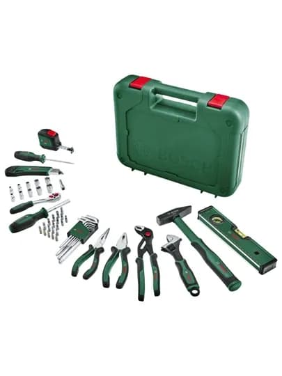 Расширенный набор ручных инструментов Bosch, 52 шт (1600A02BY7) — BOSCH-0A02BY7