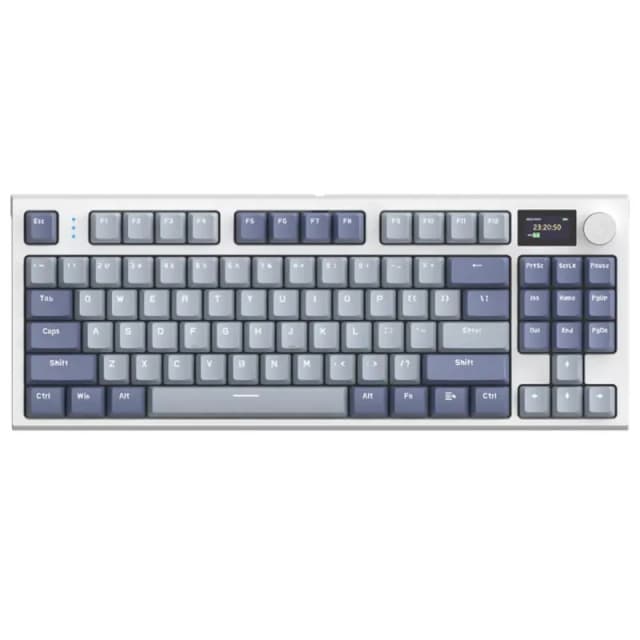 ATTACK SHARK K86 RU, Lavender Blue, Whale Switch, Hot-Swap