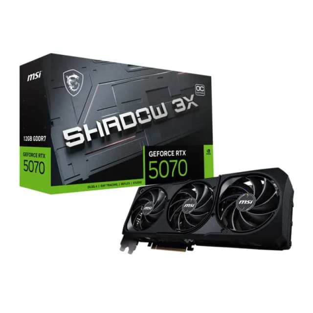MSI GeForce RTX™ 5070 12G SHADOW 3X OC