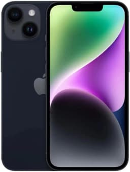 Смартфон Apple iPhone 14 128 ГБ (nanoSim+eSim), Midnight