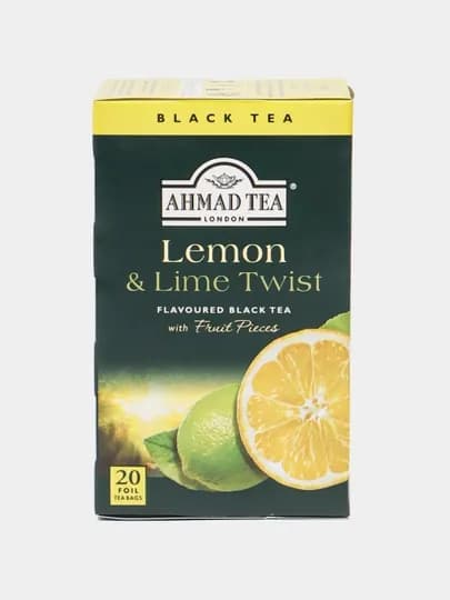 Чай черный Ahmad Tea "Лимон" — ЧАЙНЫЙ-P1509AA