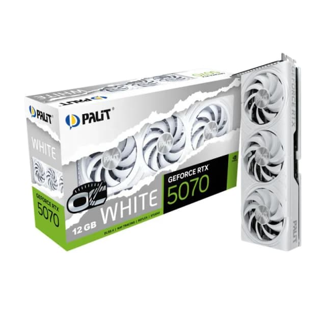 Palit GeForce RTX™ 5070 WHITE OC 12G