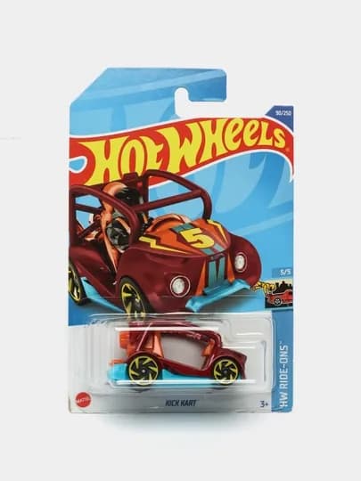 Игрушечная машинка базовой коллекции Hot Wheels — ДЕТИМАГ-HWT002-БОРДОВ