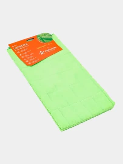 Салфетка из микрофибры, зеленая 50*70 см, AB-A-07