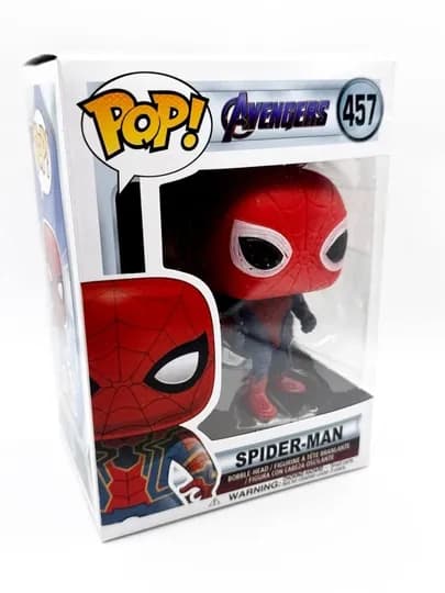 Фигурки Funko POP Marvel Avengers Тони Старк 449 и Человек-паук 457 набор