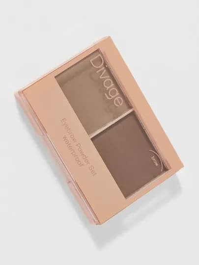 DIVAGE Набор теней для бровей Waterproof Brow Powder 01 — SHOKNAR-QOSHTEN