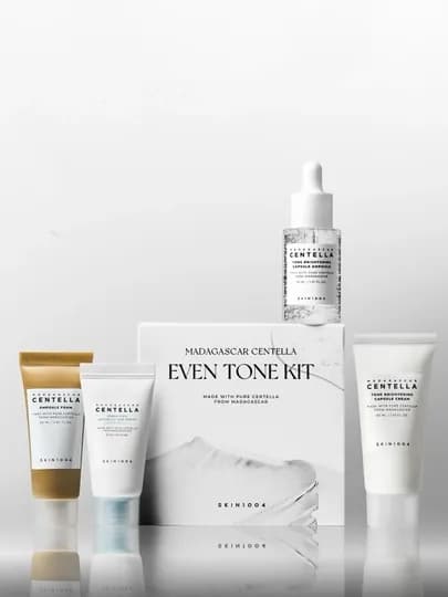 Осветляющий мини набор против пигментации SKIN1004 Madagascar Centella Even Tone Kit — COMAX-SKINEVENKIT