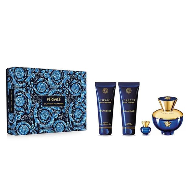 Versace Dylan Blue Set 4 pcs (W) EDP 100ml Orginal