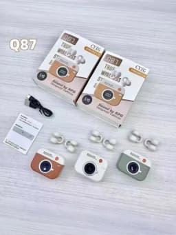 Беспроводные наушники KFG – Premium Sound, шумоподавление, Bluetooth 5.3, до 32 часов — STYLEOR-QULOQCHIN6-ЗЕЛЕН
