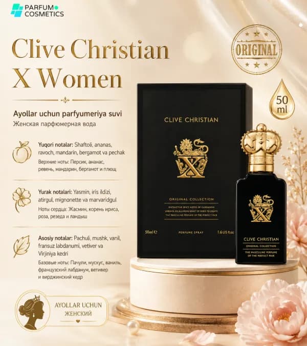 Женская парфюмерная вода Clive Christian X Women, 50 мл