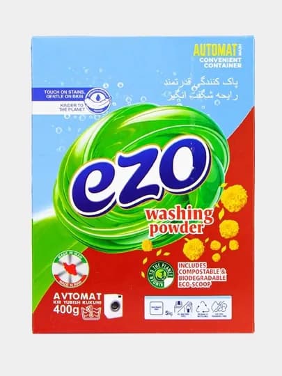 Стиральный порошок Ezo, aвтомат, 400 гр