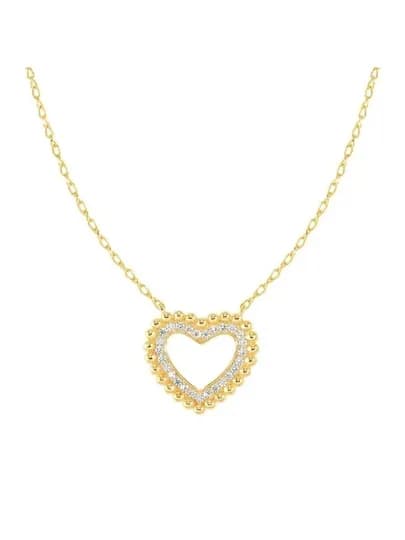Nm 240504/009 Колье LOVECLOUD "СЕРДЦЕ"
