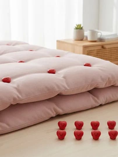 Фиксаторы для одеяла и простыни (зажыми-пуговицы), 8 шт — RETAILG-FIKSATOR-КРАСН