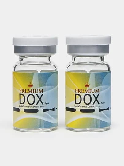CLEAR Premium прозрачные контактные линзы -8.50 BC 8.6, DIA14.2, 1 год, 2 Линзы — DOX01-OPTI549