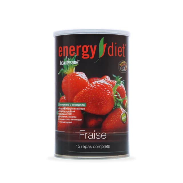 Антиоксидант Energy Diet HD коктейль клубника, 450 гр