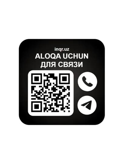 Автовизитка INQR – наклейка на стекло для связи с владельцем авто, inqr