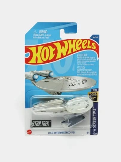 Игрушечная машинка базовой коллекции Hot Wheels — ДЕТИМАГ-HWT002-БЕЛЫЙ