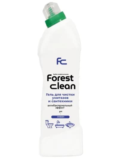 Гель для чистки унитаза "Океан" Forest Clean
