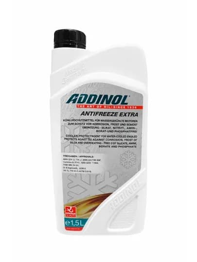 Антифриз ADDINOL, произведено в Германии — MKAKSES-ADDINOLANTFRZ-КРАСН