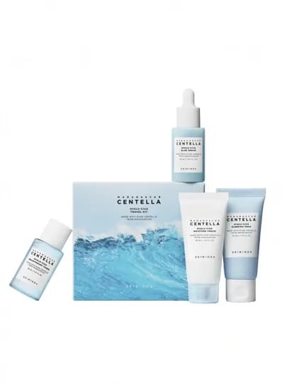 Набор средств для ухода за кожей SKIN1004 Madagascar Centella Travel Kit — RRICH-SMCTK1004-ГОЛУБ
