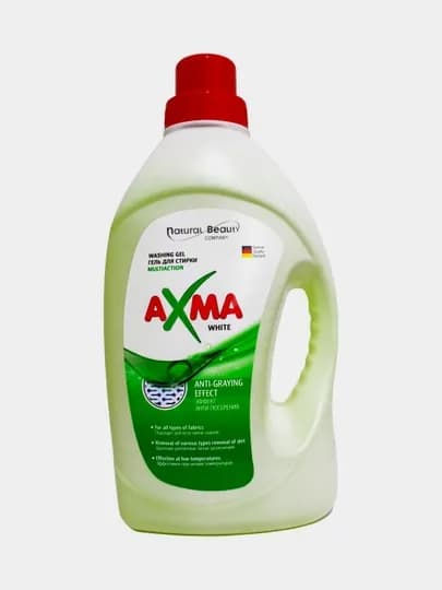 Гель для стирки ''AXMA Multiaction'', для белого белья, 4 кг
