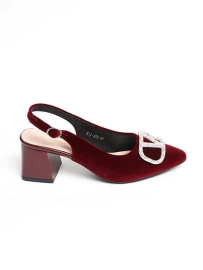 Женские туфли MAYA BELLISIMA 517-8BD — MYSHOE1-5178BD-БАГРОВ-40