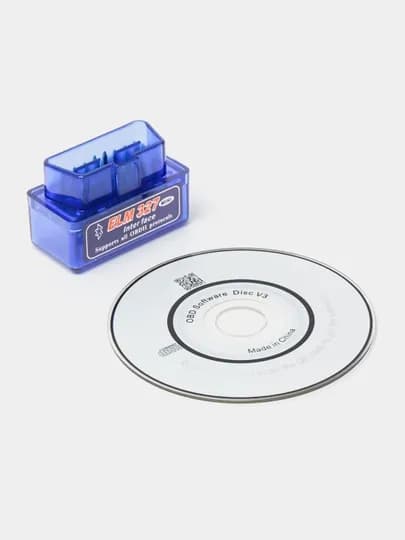 Автосканер диагностических ошибок ELM327 OBD2 V2.1, для Android, Bluetooth