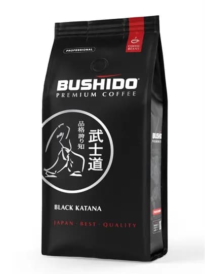 Кофе в зёрнах BUSHIDO Black Katana 100% ARABIKA