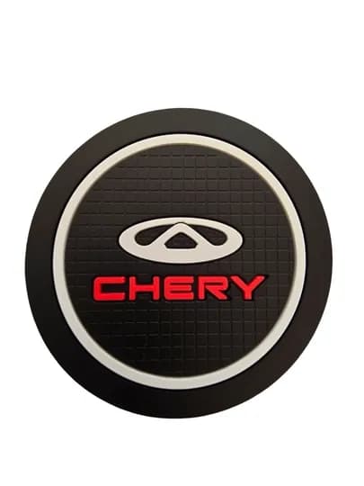 Коврик противоскользящий в подстаканник, с логотипом CHERY — AUTOGAR-KPSCHKR