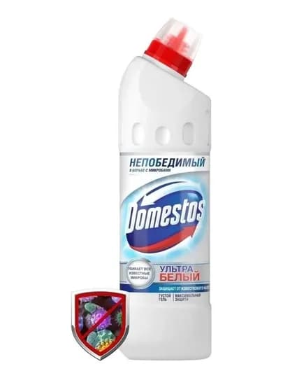Чистящее средство Domestos универсальное, гель, антибактериальное для кухни и ванной 500 мл