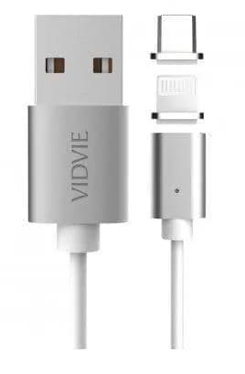 USB кабель Vidvie CB420 Silver