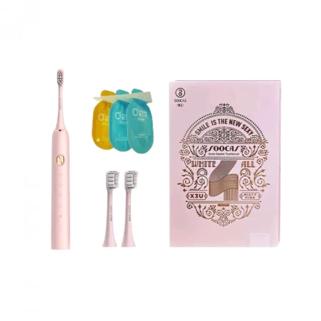 Умная электрическая зубная щетка Xiaomi Soocas X3U Sonic Electric Toothbrush Limited Edition (розовый)