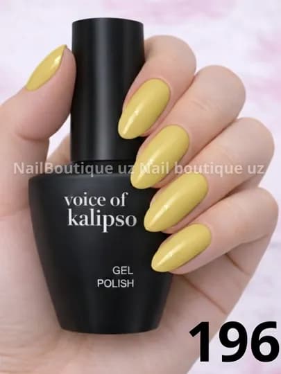 Voice of Calipso Gel Polish —профессиональный гель-лак с глубоким цветом и стойким блеском — UZNAIL-КАЛИПСО3-ГОРЧИЧ