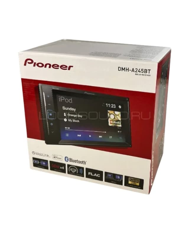 Автомагнитолы Pioneer DMH-A245BT , черный