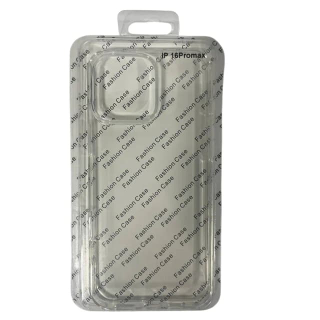 iPhone 16 Pro Max uchun shaffof (ochiq kamerali) g‘ilofi