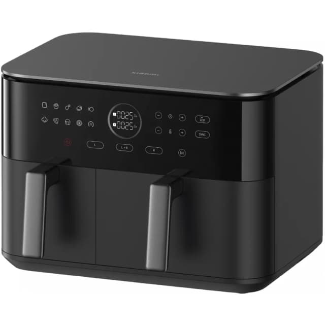 Фритюрница-аэрогриль Xiaomi Dual Zone Air Fryer 10L Global (черный)