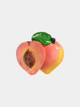Магнитные фрукты на холодильник — CHRISTM-FRUIT12-КОРАЛЛ