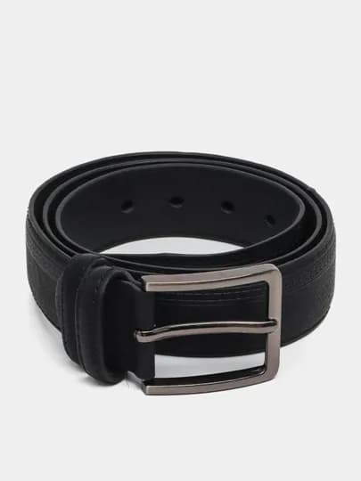 Мужской ремень, LION BELT — ALON-0041-ЧЕРН