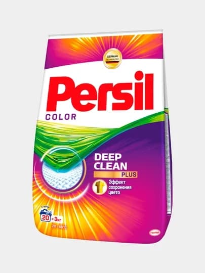 Стиральный порошок Persil для цветного 3 кг + колор гель Persil