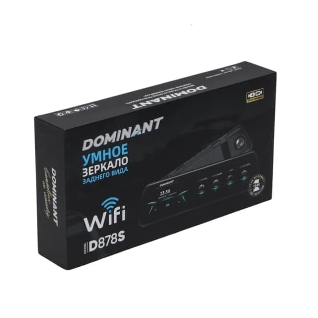 Videoregistrator "Dominant D878S", Wi - Fi, 4K