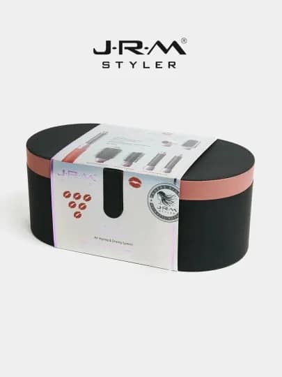 Фен-стайлер J.R.M Airwrap JRM Styler, для воздушной укладки и автоматической плойки, 6в1