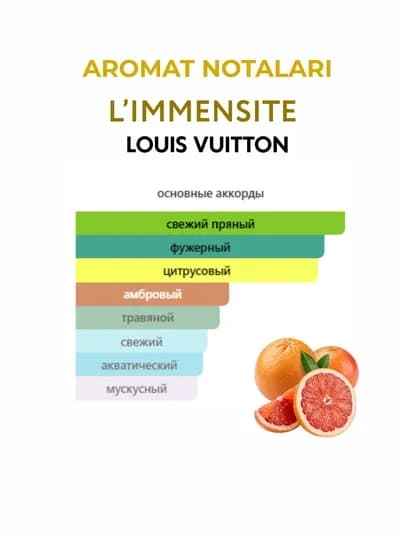 L’Immensite Louis Vuitton для мужчин духи масляные по мотивам 30 мл — OUDGASM-LIMMEN30