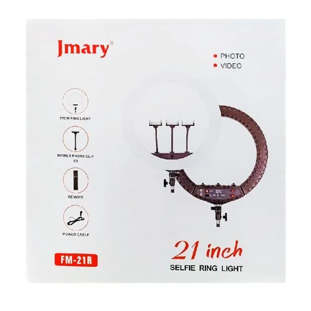 Кольцевая светодиодная лампа Jmary FM-21R (Без штатива) 22761