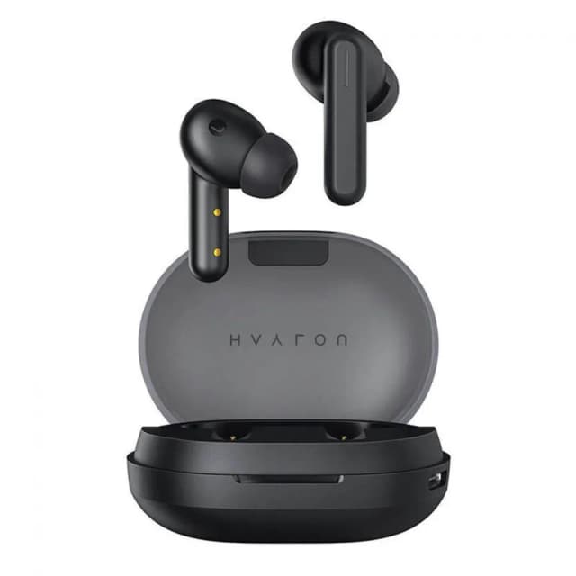 Беспроводные наушники Xiaomi Haylou GT7 (чёрный, прозрач. крышка)