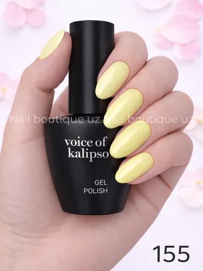 Voice of Calipso Gel Polish —профессиональный гель-лак с глубоким цветом и стойким блеском — UZNAIL-КАЛИПСО2-ЖЕЛТ