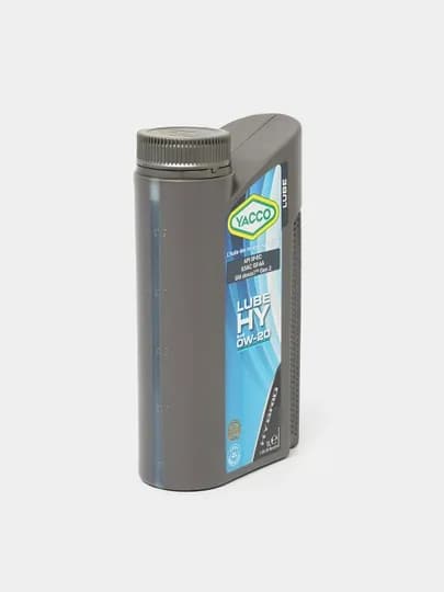 YACCO LUBE HY 0W-20 DEXOS-1 GEN2/3 - 100% Синтетическое моторное масло 1 литр
