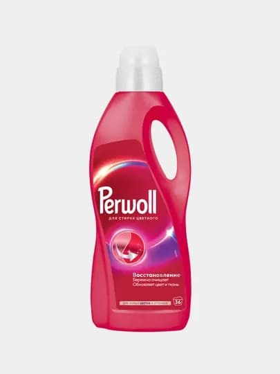 Гель для стирки Perwoll, эффект восстановления цветного белья, 2 л