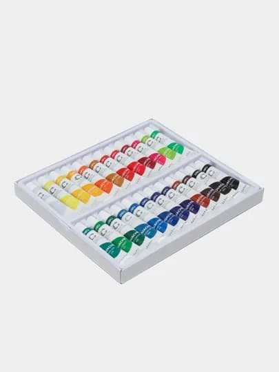 Краски Гуашь Deli EC11-24, 24 цветов